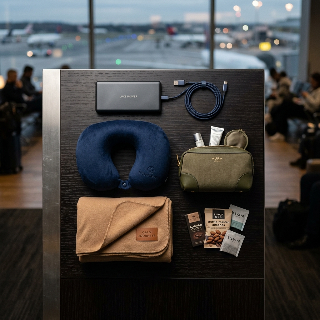 Premium Flight Survival Kit Layout